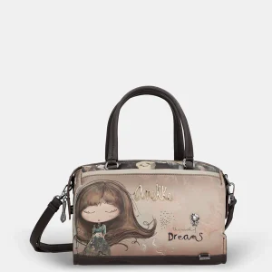 Sac à main avec poignées courtes moyen Anekke collection Real