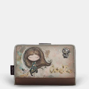 Portefeuille moyen RFID Anekke collection Real