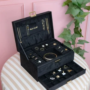 Boite à bijoux velours ligne Denise