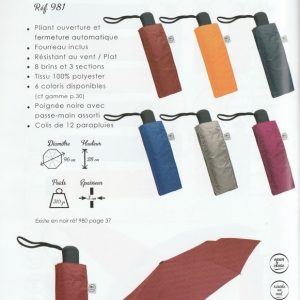 PARAPLUIE LES UNIS PIGANIOL