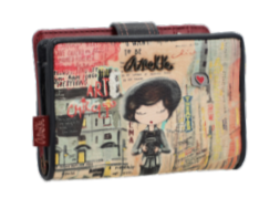PORTE BILLETS ANEKKE COLLECTION CITY ART