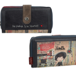 PORTE BILLETS ANEKKE COLLECTION CITY ART