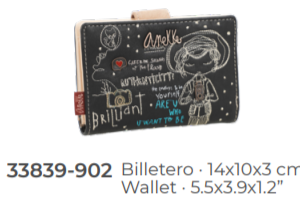 PORTE BILLETS ANEKKE COLLECTION CITY MOMENTS