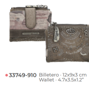 PORTE BILLETS ICE LAND ANEKKE RUNE