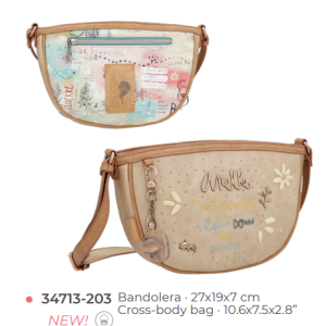 SAC A BANDOULLIERE ANEKKE SLOW LIFE MEDITERRANEAN