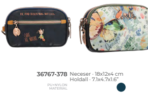 Pochette multi zippée Anekke collection Amazonia Collector