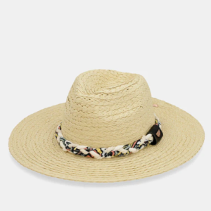 Chapeau en raffina marron Anekke collection Menire