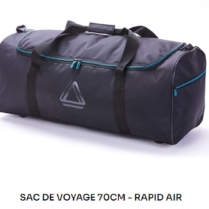 CABIN BAG NOIR ET BLEU RAPID AIR
