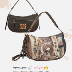 SAC OVALE BANDOULIERE ANEKKE COLLECTION SHOEN