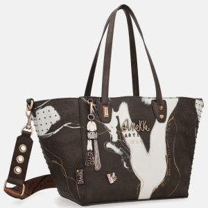 GRAND SAC CABAS MARRON ANEKKE NATURE SHOEN