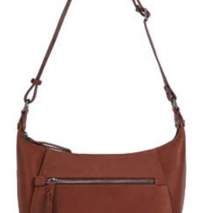 F SAC FUCHSIA EN CUIR DE VACHETTE PORTE EPAULE NISEKO