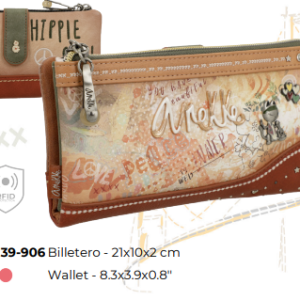 PORTE BILLETS ANEKKE FLOWERS Peace & Lo