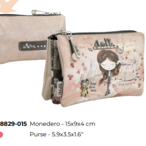 PORTE BILLETS ANEKKE ROSE COLLECTION Peace & Love