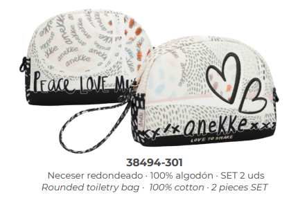 TROUSSE DE TOILETTE ANEKKE PEACE & LOVE