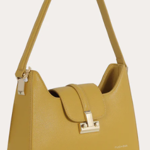 F SAC FUCHSIA EN CUIR PORTE EPAULE LIGNE CLOTILDE