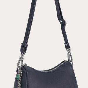 F SAC FUCHSIA  EN CUIR PORTE TRAVERS LIGNE SAXO