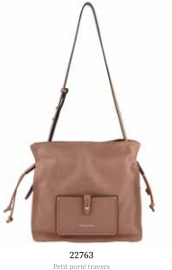 SAC EN CUIR PM PORTE TRAVERS  LIGNE VALENCE