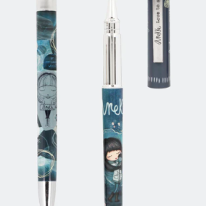 SET STYLO BILLE + PORTE MINE ANEKKE COLLECTION ICE