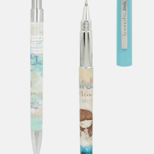 SET STYLO BILLE + PORTE MINE ANEKKE MEDITERRANEE