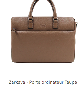 PORTE ORDINATEUR CUIR LIGNE ZARKAVA