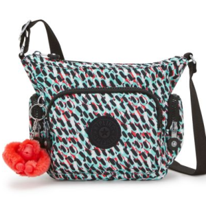 GABBIE MINI   ABSTRACT PRINT PETIT SAC BANDOULIERE AVEC SAN