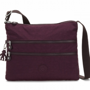 ALVAR DARK PLUM SAC EPAULE A BANDOULIERE TAILLE MOYENNE