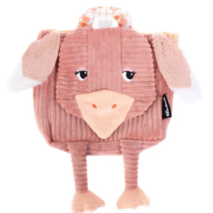 SAC A DOS VELOURS POMELOS L'AUTRUCHE LES DEGLINGOS