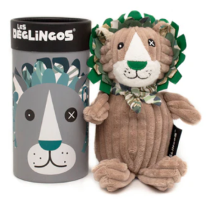 B  PELUCHE PETIT SIMPLY EN BOITE JELEKROS LE LION