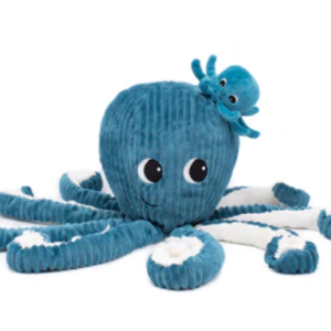 PELUCHE FILOU LA PIEUVRE BLUE LES DEGLINGOS