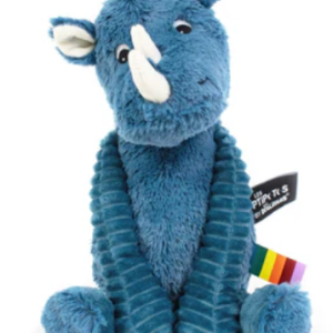 PELUCHE GROBISOU LE RHINOCEROS BLUE LES DEGLINGOS