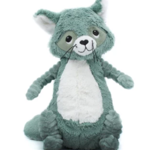 PELUCHE NETOITOU LE RATON LAVEUR GREEN LES DEGLINGOS