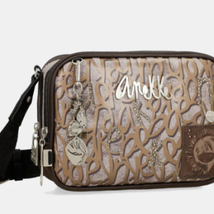 SAC A BANDOULIERE  COMPARTIMENTS MANTLE ANEKKE CO