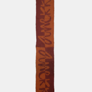 ECHARPE BORDEAUX LOGOMANIE COLLECTION CORE