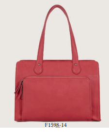 F SAC CABAS FUCHSIA EN SYNTHE LIGNE CARA