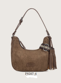 F SAC PORTE EPAULE ET TRAVERS EN SYNTHETIQUE FUCHSIA