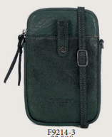 F PORTE TELEPHONE EN SYNTH?TIQUE GARNI DE CUIR