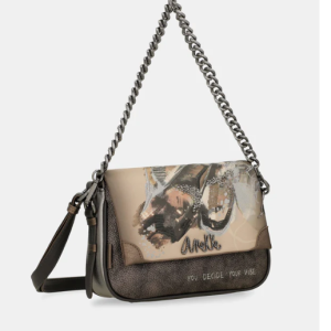 SAC A BANDOULIERE AVEC RABAT WINGS ANEKKE COLLECTI