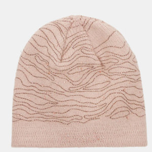 BONNET EN MAILLE ROSE COLLECTION CORE