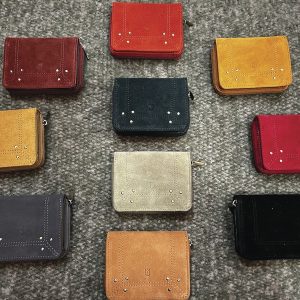 MJ PORTE FEUILLE CRO?TE DE CUIR MIA & JOY BETSY