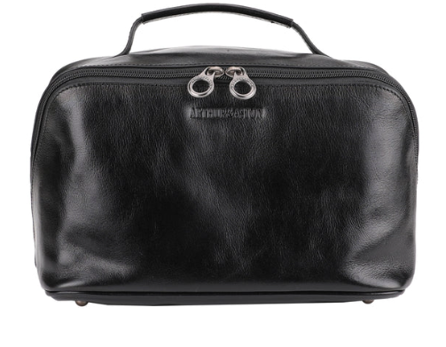 Trousse de toilette en cuir ligne Edith ARTHUR & ASTON