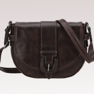 M ALICE SAC RABAT M PORTE TRAVERS CUIR MOCCA