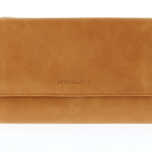 COMPAGNON PORTE CHEQUIER LIGNE ROSE CUIR VACHETTE