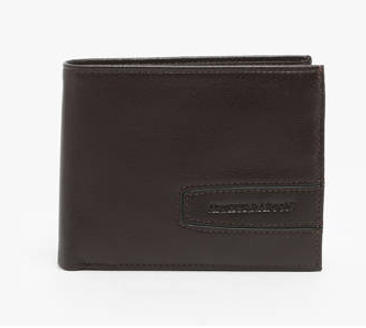 PORTEFEUILLE ITALIEN CUIR LIGNE LEON