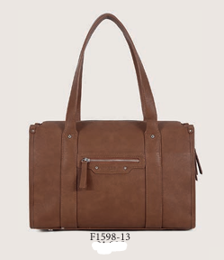 F SAC CABAS EN SYNTHETIQUE FUCHSIA