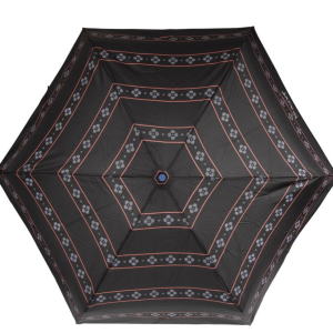 PARAPLUIE XTRA SOLIDE AUTO RAYURES TREFLES Ouvertur