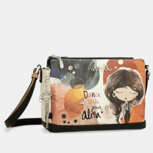 SAC A BANDOULIERE  COMAPRTIMENTS COLLECTION ALMA