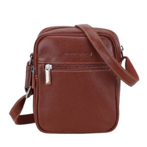 LIGNE DORIAN  SAC TRAVERS CUIR VACHETTE