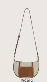 F SAC PORTE TRAVERS EN SYNTHE LIGNE COLORIS