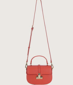 F SAC PORT? BANDOULI?RE EN CUIR LIGNE CLOTILDE