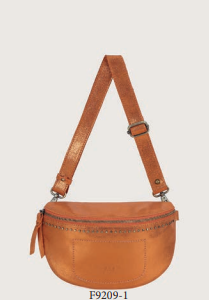 F SAC BANANE PORT? TRAVERS EN CUIR LIGNE FRANZ